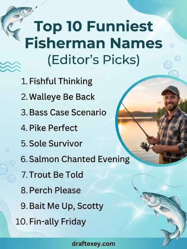Top 10 Funniest Fisherman Names (Editors Picks)
