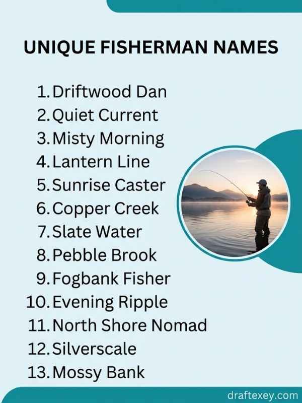 Unique Fisherman Names